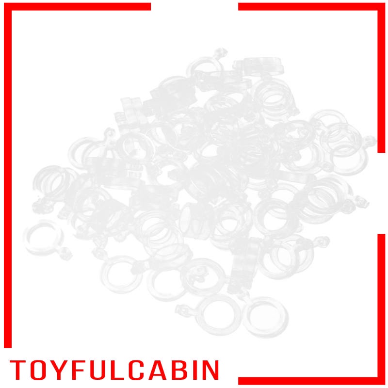 Set 100 Dây Cao Su Co Giãn 3 / 5 / 7mm Làm Phụ Kiện Câu Cá