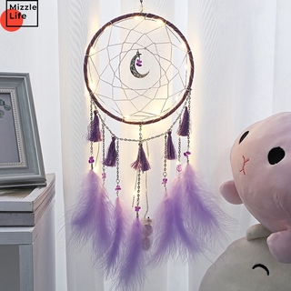 Dream Catcher Gắn Đèn Led Trang Trí