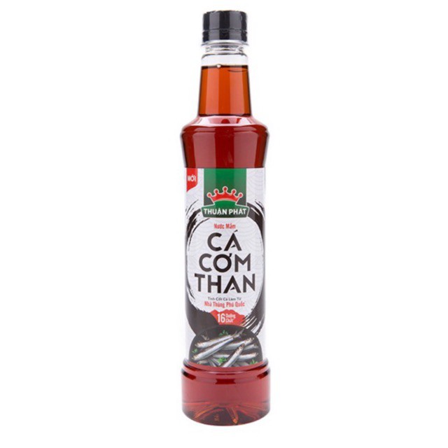 Nước mắm cá cơm than Thuận Phát chai 500ml