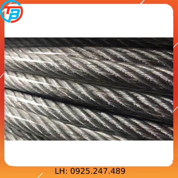 Dây cáp thép bọc nhựa Phi [ 12mm ] dài 1 mét – 1000 mét CÁP THÉP Thái Bình VinàN