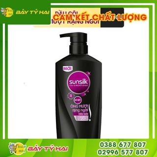 Dầu gội Sunsilk chai 650gr - Màu vàng & đen