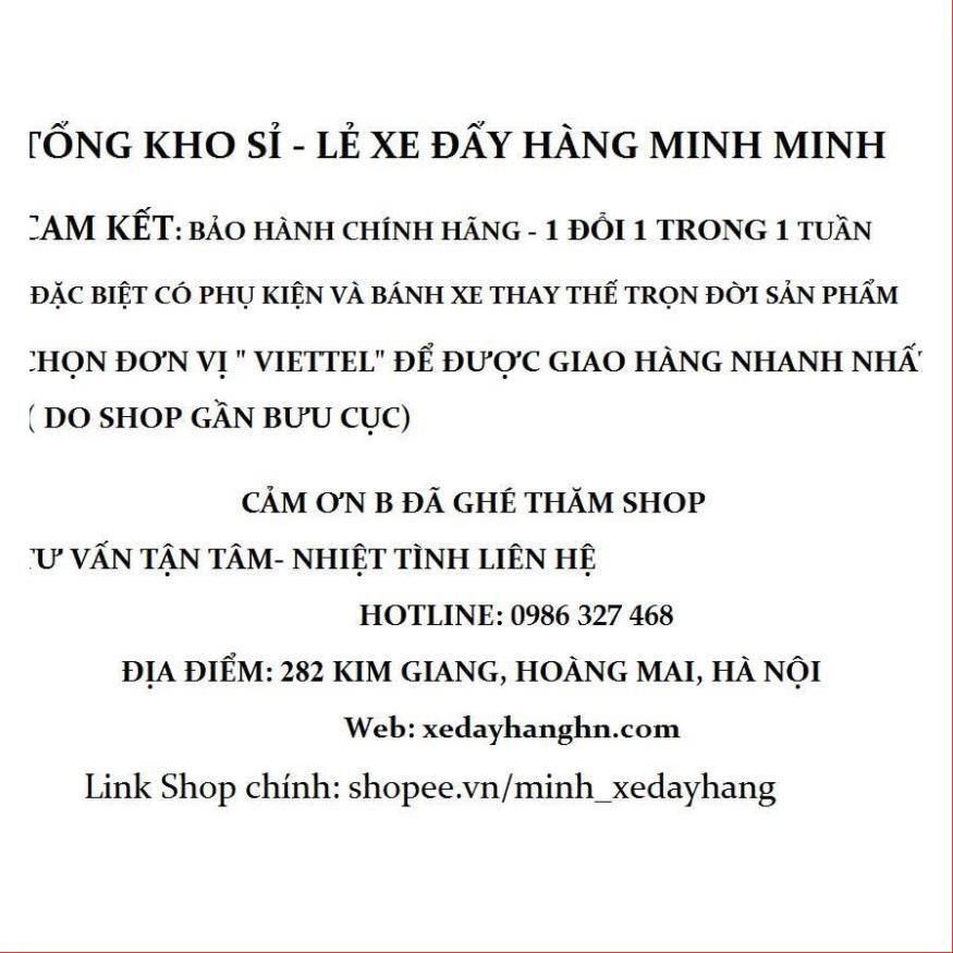 [Hàng Nhập Khẩu] Xe Đẩy Hàng 3 Bánh, Xe Đẩy Gấp Gọn Maxkiwi- Phù Hợp Kéo Hầu Hết Các Bậc Thang