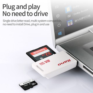 (TO91)  Đầu Đọc Thẻ Nhớ USB llano Hỗ Trợ Đọc Thẻ TF/SD 2 Trong 1 Tiện Lợi( SUBII )