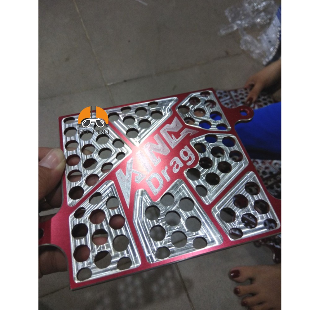 [CHÍNH HÃNG] Che Két Nước Dành Cho Vario 2018 Nhôm CNC Mã KDV1