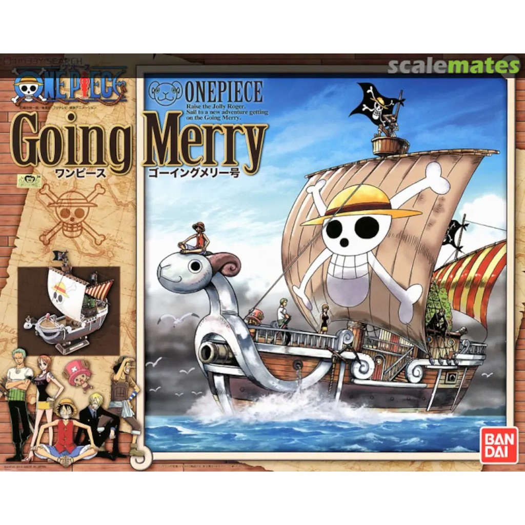 MÔ HÌNH LẮP RÁP TÀU ONE PIECE BANDAI TÀU GOING MERRY