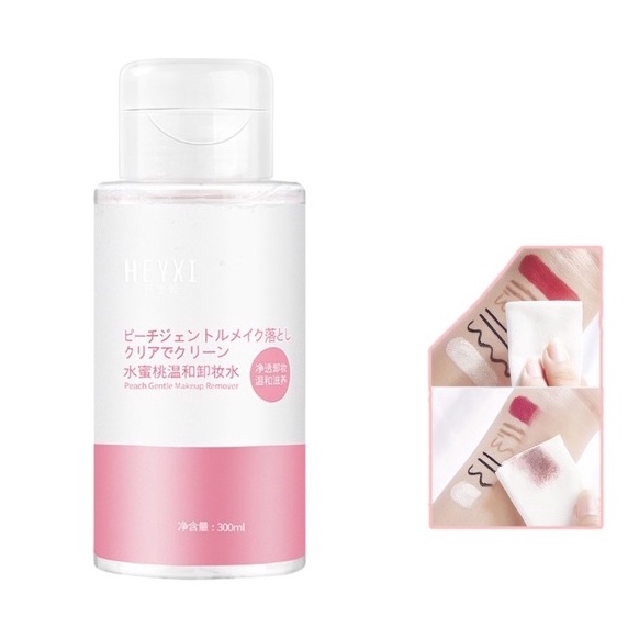 Nước Tẩy Trang Đào Heyxi 300Ml