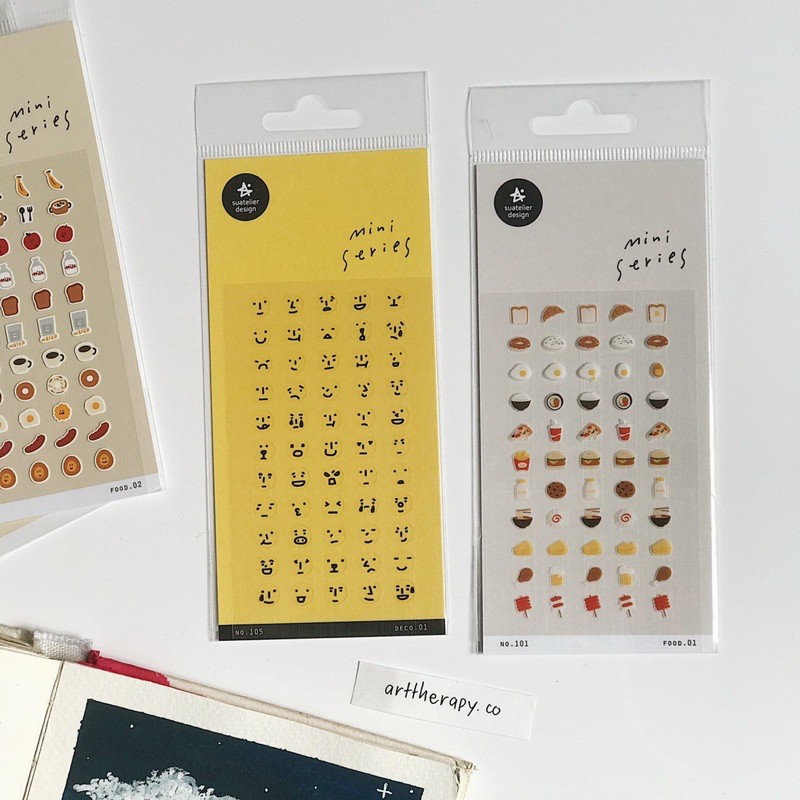 Suatelier mini series - sticker Suatelier Hàn Quốc ver mini siêu đáng yêu