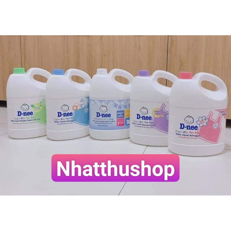 [Hàng nội địa/Đại Thịnh]Nước giặt Dnee 3000ml Thái Lan[Nhatthushop]