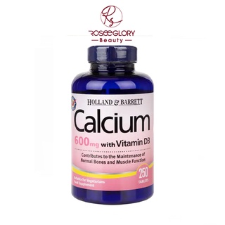 Viên Uống Tăng Cường Canxi Holland & Barrett Calcium plus Vitamin D 250 Tablets