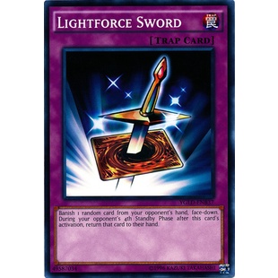 Thẻ bài Yugioh - TCG - Lightforce Sword / YGLD-ENB37'
