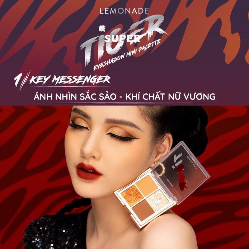 Phấn mắt Lemonade Super Tiger Eyeshadow 8.8g