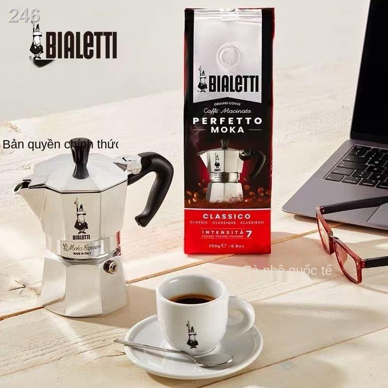 【HOT】Bột cà phê bialetti nhập khẩu Ý Hạt espresso mới xay lạnh pha đen