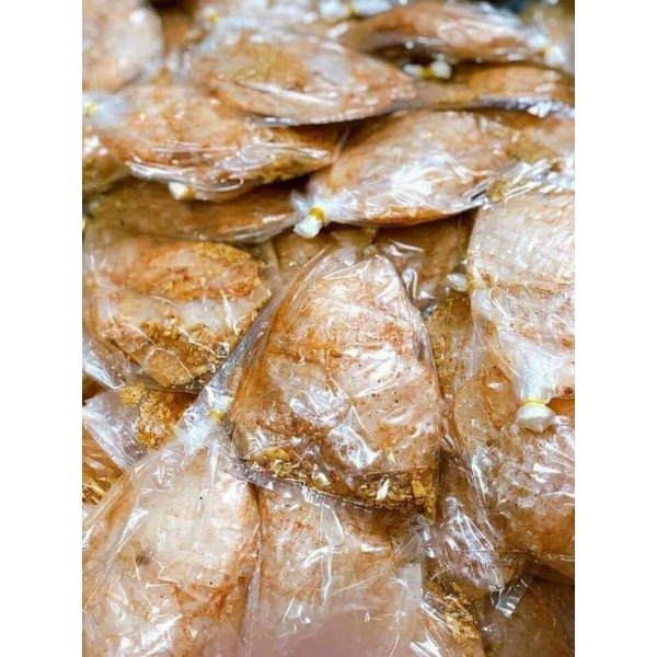 10 gói bánh tráng xike muối tỏi siêu cay (gói 40gr)