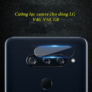 Kính cường lực bảo vệ camera LG V40, G8, V50