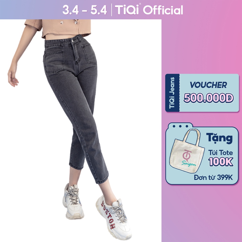 Quần jean baggy túi kiểu TiQi Jeans B1-167