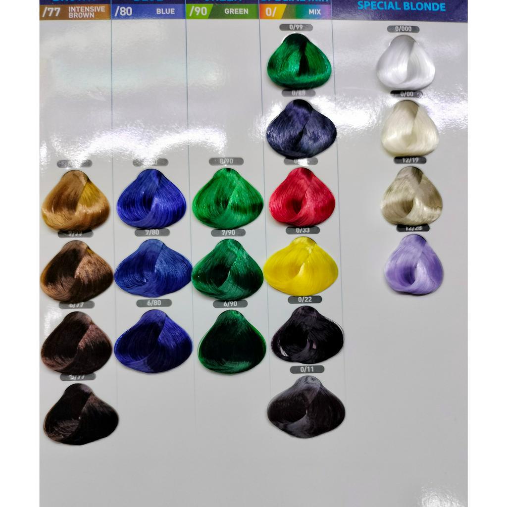 Nhuộm Tóc LAVOX TÍM 3D Collagen 100ml CHƯA CÓ OXI