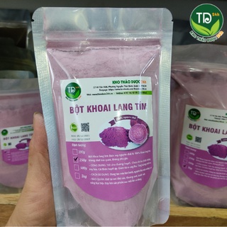 Bột khoai lang tím hữu cơ sấy lạnh bột tạo màu làm bánh, ăn dặm cho bé – 100g