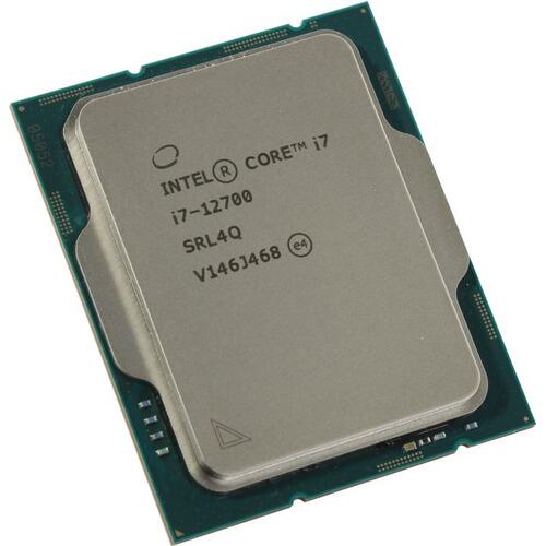 CPU Intel Core i712700 TRAY No FAN