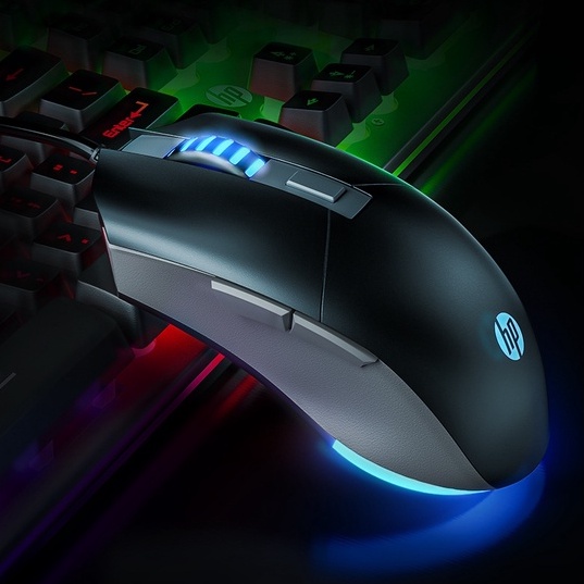 Chuột vi tính HP GM10 - Chuột máy tính có dây thích hợp cho văn phòng/ học tập/ chơi game