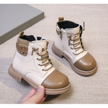 Bé gái Martin bé trai bé gái năm 2021, giày bốt cao cổ cho bé hàng quảng châu  mã 16