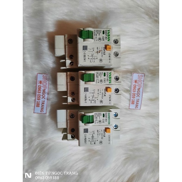 Aptomat CB Chống Giật 1 Pha C20- C32A- C63A