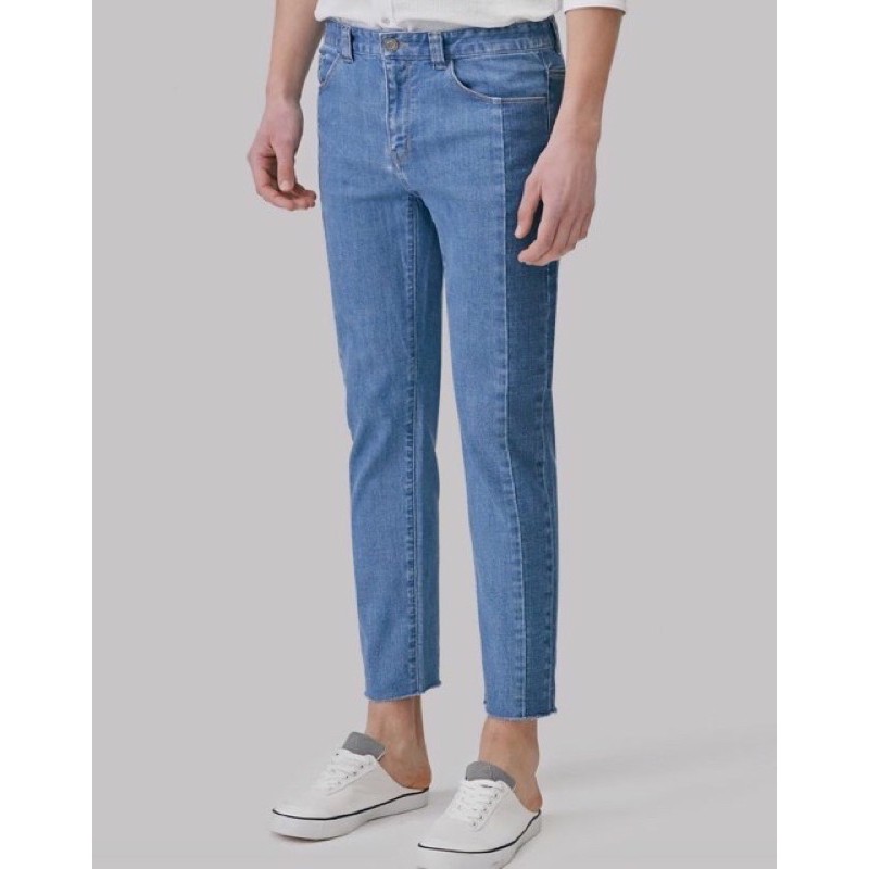 Quần jeans nữ Basic House xuất dư xịn size 25 ngang lưng tầm 64-66cm