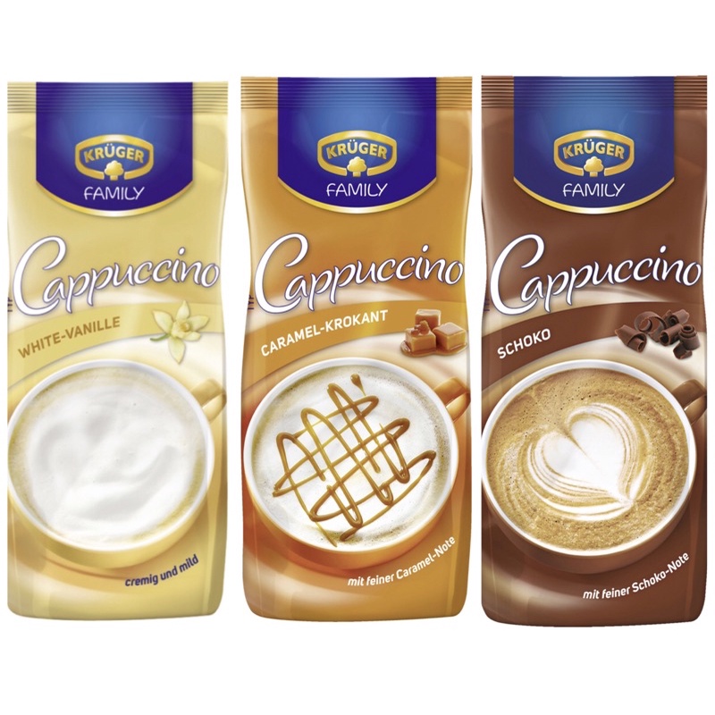 BỘT CÀ PHÊ CAPPUCCINO KRUGER FAMILY