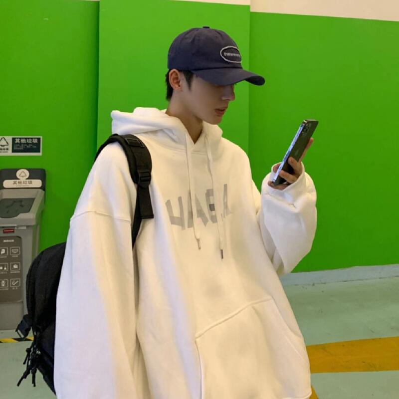 Áo hoodie size M-5XL tay dài thời trang trẻ trung dành cho nam