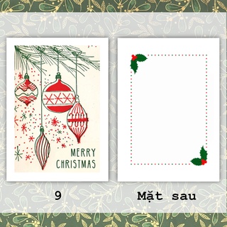 [N-diy] Postcard thiệp giáng sinh Noel