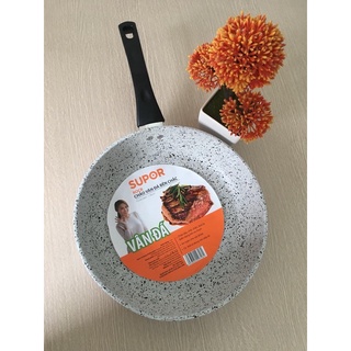Chảo vân đá chống dính đáy từ supor f23a28ih, chính hãng