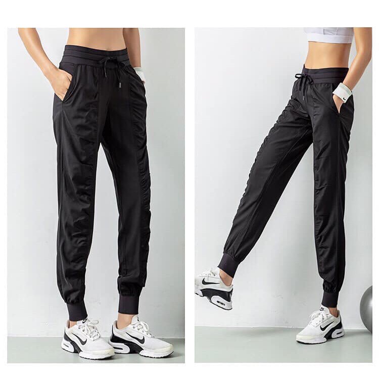 QUẦN THUN JOGGER THỂ THAO DÀI ỐNG RỘNG LƯNG THUN