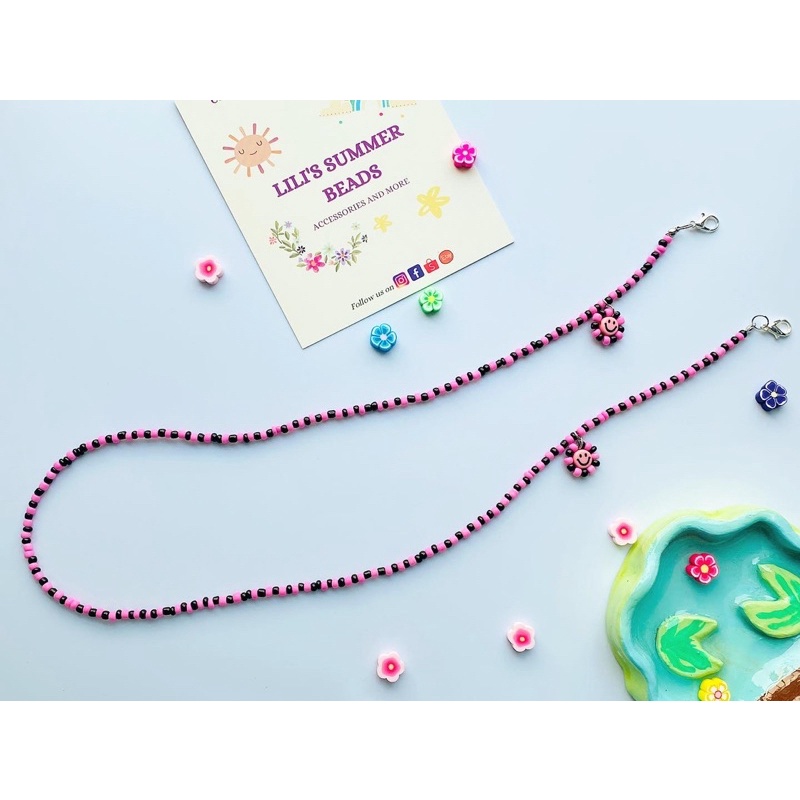 Dây đeo khẩu trang LILI DOPAMINE MASK CHAIN - LILI’S SUMMER BEADS