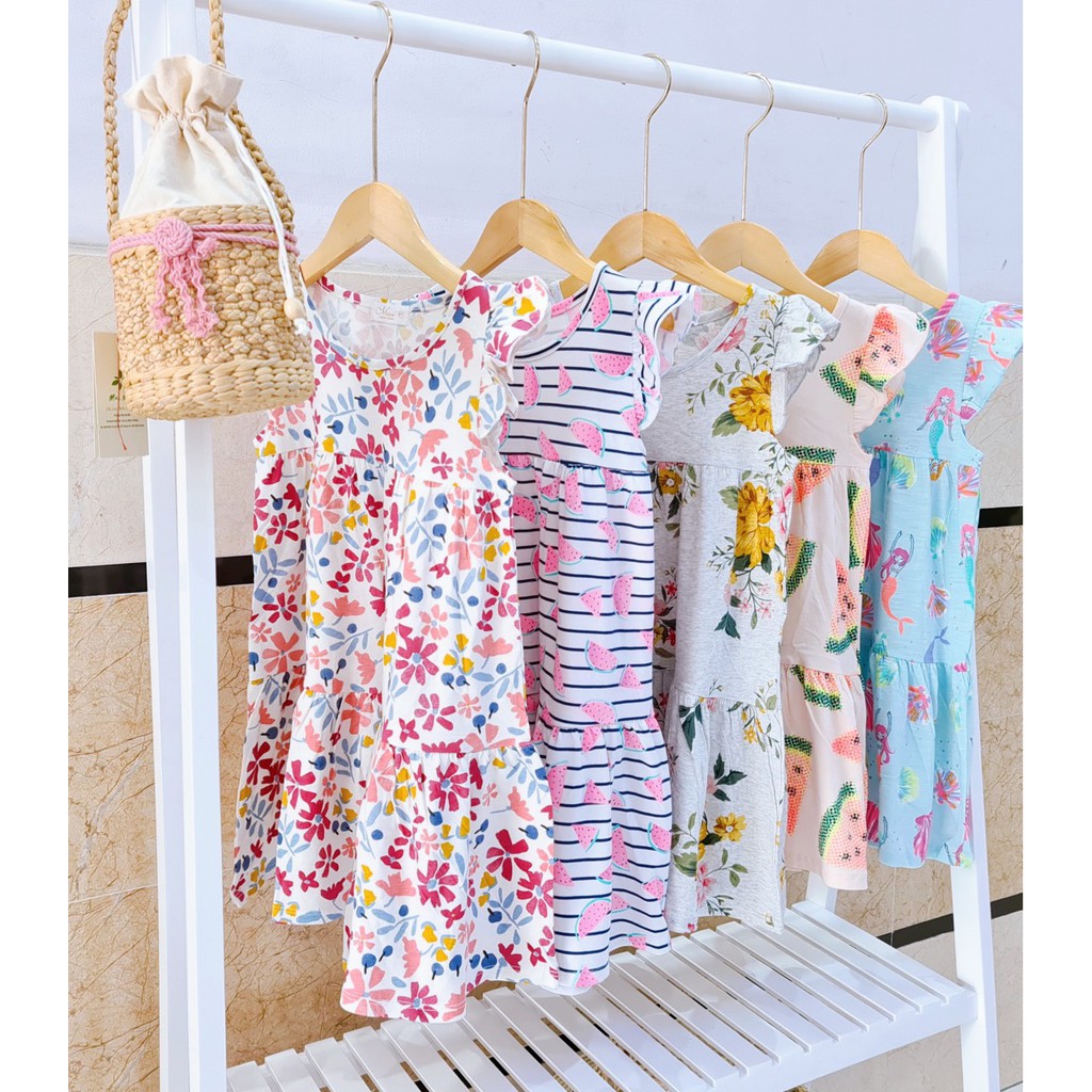 ĐẦM CÁNH TIÊN MÙA HÈ BÉ GÁI CÓ SIZE TỪ 19KG - 33KG