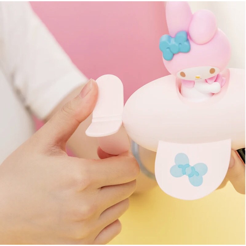 [ẢNH THẬT] Mô hình máy bay quạt sạc USB Sanrio Cinnamoroll My Melody Hello Kitty - BST Sanrio Miniso