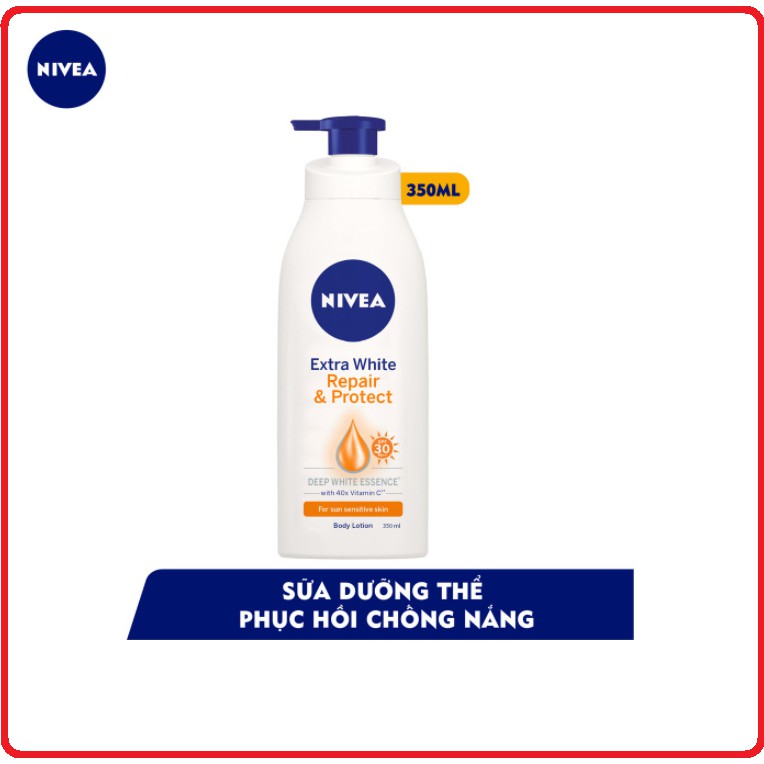 Sữa Dưỡng Thể Dưỡng Trắng NIVEA Chai 350ml/400ml