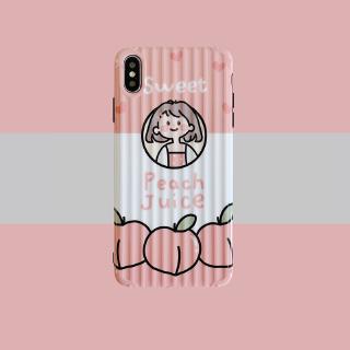 Ốp lưng silicone hình cô gái cho iphone11 pro xs / x xr iphone8 / 7 / 6s