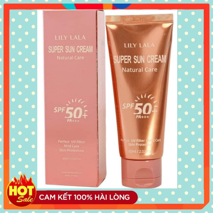 Kem Chống Nắng LiLy Lala Super Sun Cream SPF50+ PA+++