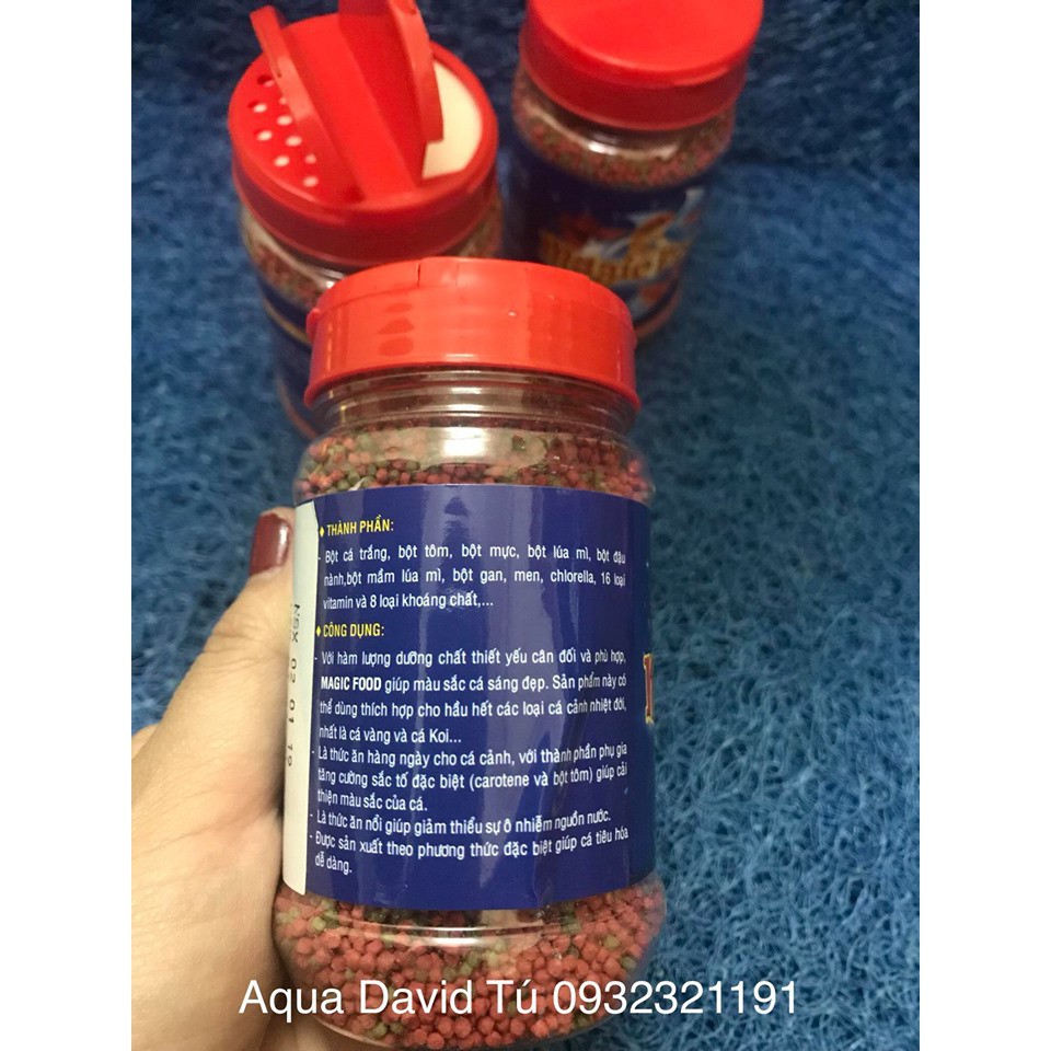 Thức ăn khô Magic Food dành cho cá cảnh hộp 100gram