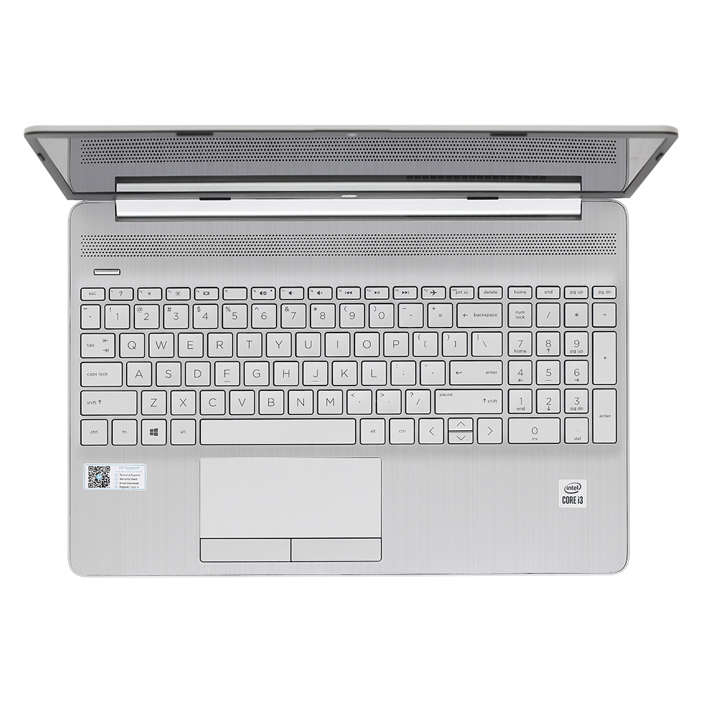 Laptop HP 15s du1105TU i3 10110U/4GB/256GB/15.6"/Win11//Bạc - Hàng chính hãng