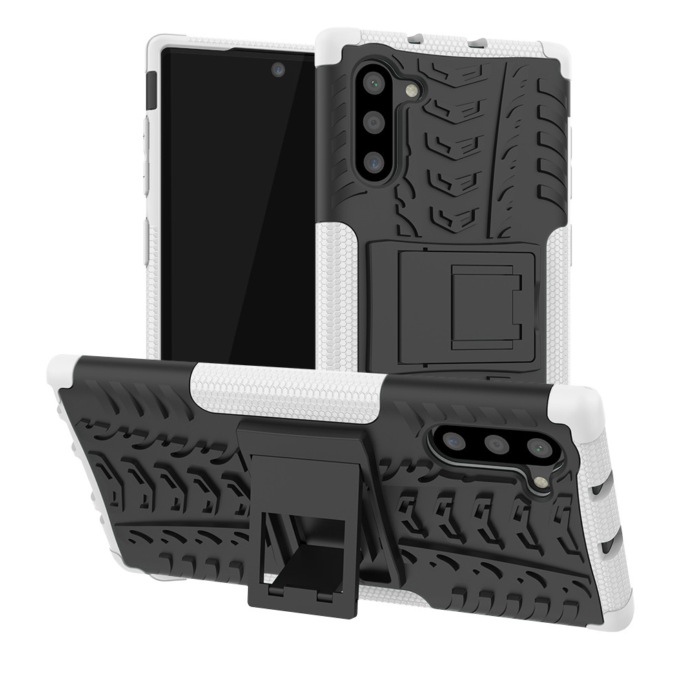 Ốp điện thoại TPU PC có giá đỡ kiểu dáng armor cho Samsung Galaxy Note 10/ Note 10 Plus