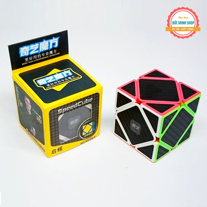 Rubik Biến Thể Skewb Cao Cấp Xoay Trơn, Cực Mượt, Bẻ Góc Tốt