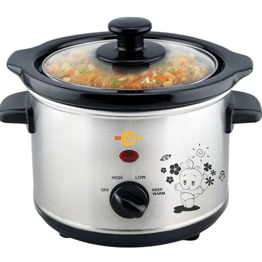 Nồi nấu cháo cho bé ăn dặm BBcooker Hàn Quốc 2.5l