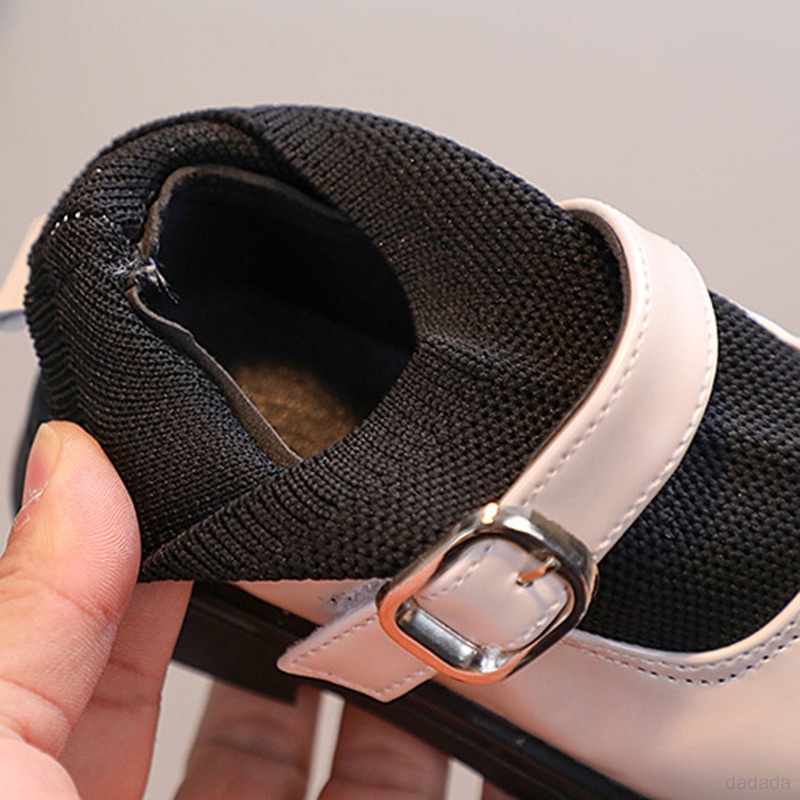 Giày Da Chống Trượt Phong Cách Anh Quốc Dễ Thương Cho Bé Gái