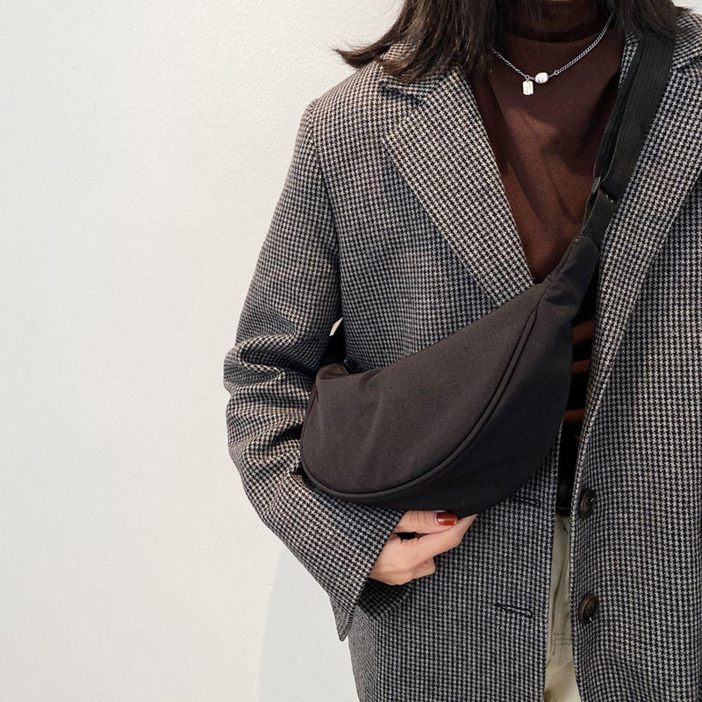 ELEGANT Túi Xách Vải Đeo Vai Thời Trang Dành Cho Nữ