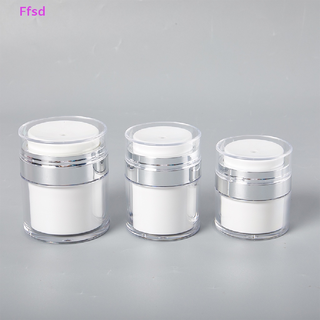 Hũ rỗng dạng bơm đựng kem mỹ phẩm bằng acrylic có thể đổ đầy