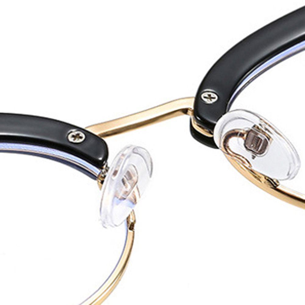 Kính Chống Tia Bức Xạ Mắt Mèo Nửa Gọng Thời Trang Cho Nữ MXMUSTY