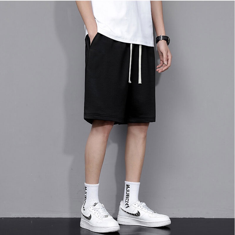 Quần Short Thể Thao Dây Rút Ống Rộng Thời Trang Mùa Hè Dành Cho Nam