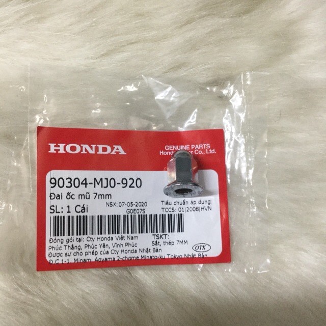 ỐC HONDA INOX 7LY GẮN NẮP 4 LỔ ĐẦU BÒ XE HONDA WAVE, DREAM ( COMBO 4 CON )+Ốc bắt Cổ Pô Ab125 , Shmode , sh , lead125 ,