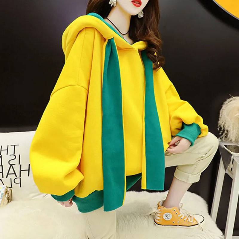 Áo Hoodie Lót Lông Cừu Dày Dặn Phong Cách Mới Dễ Phối Đồ