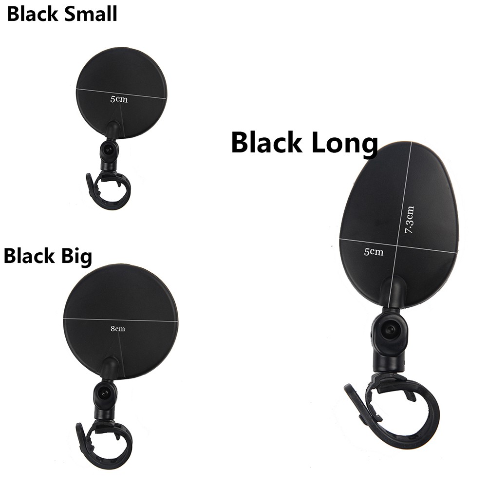 Gương Chiếu Hậu Gắn Tay Lái Xe Đạp An Toàn Linh Hoạt + ABS 360 Độ Tiện Dụng° Kính Chiếu Hậu Xe Máy, Xe Đạp